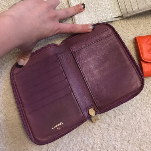 🤍Donated2OurGirl🙏🏼🤍Chanel purple organizer - Picture 5 of 16